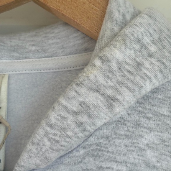 NWT Skims Cotton Fleece Classic Zip Up Hoodie w/ flaw XXS - Picture 5 of 7